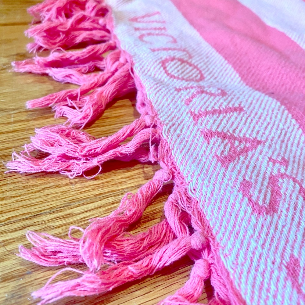 Victoria secret beach or pool towel.